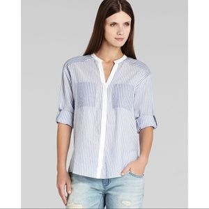 BCBG Max Azria Blue Tunic